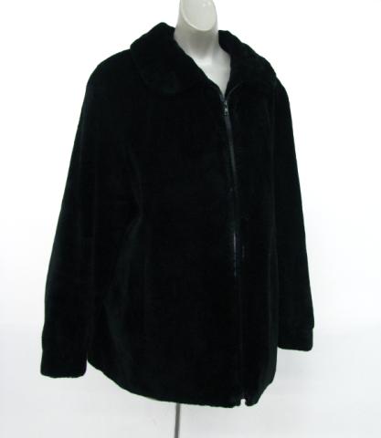 Appraisal: Sheared Beaver lady's full-zip front jacket size -