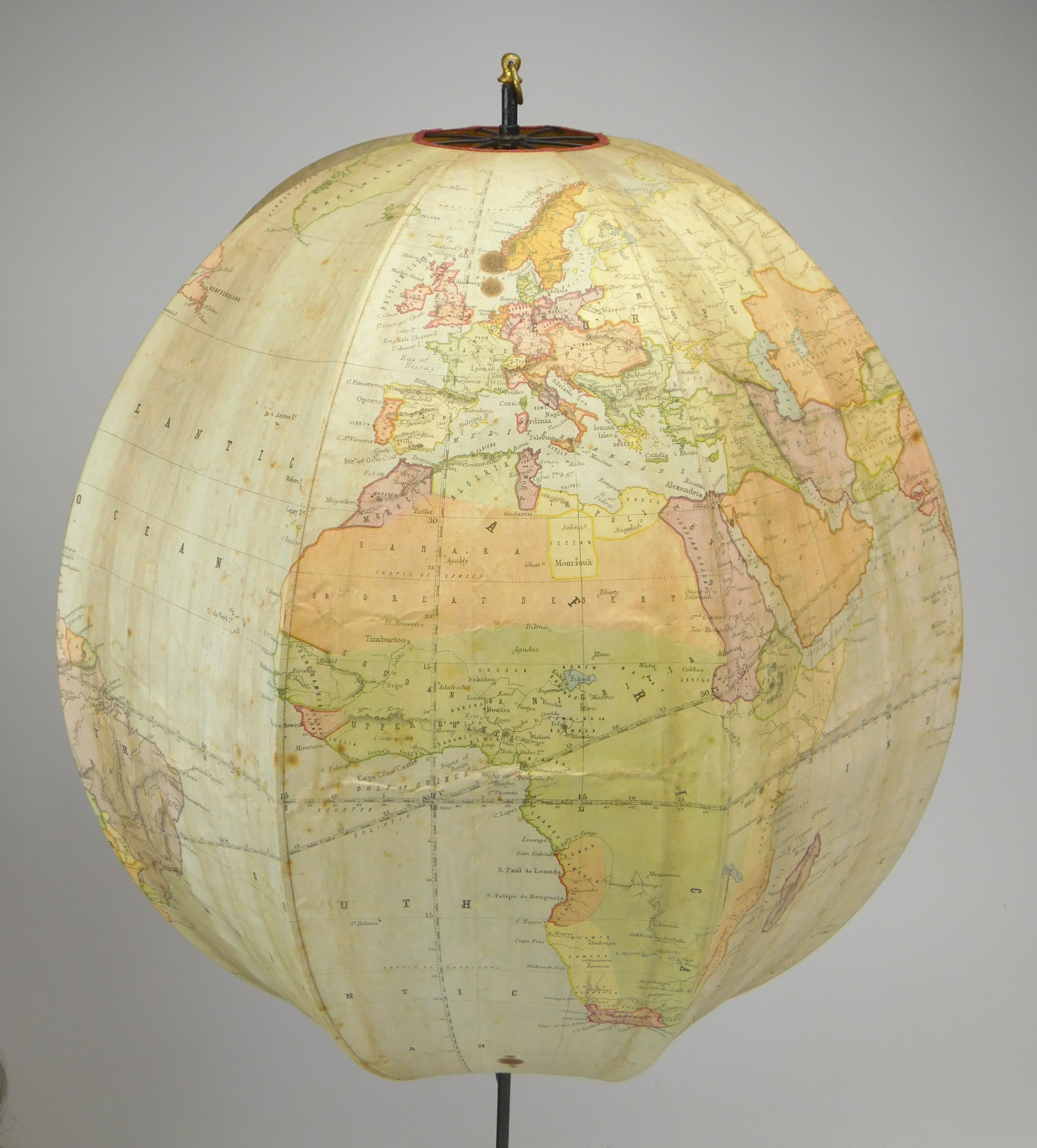 Appraisal: Bett's Patent Portable Terrestrial globe By the Queen's Royal Setters