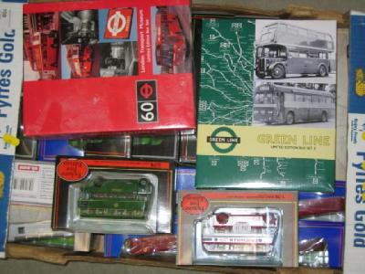 Appraisal: Eighteen E F E bus and coach models boxed E