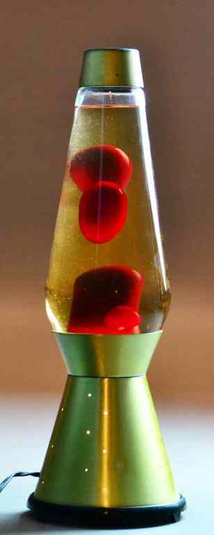 Appraisal: Mid-Century to Vinage Lava LampOriginal 's lava lamp with heavy