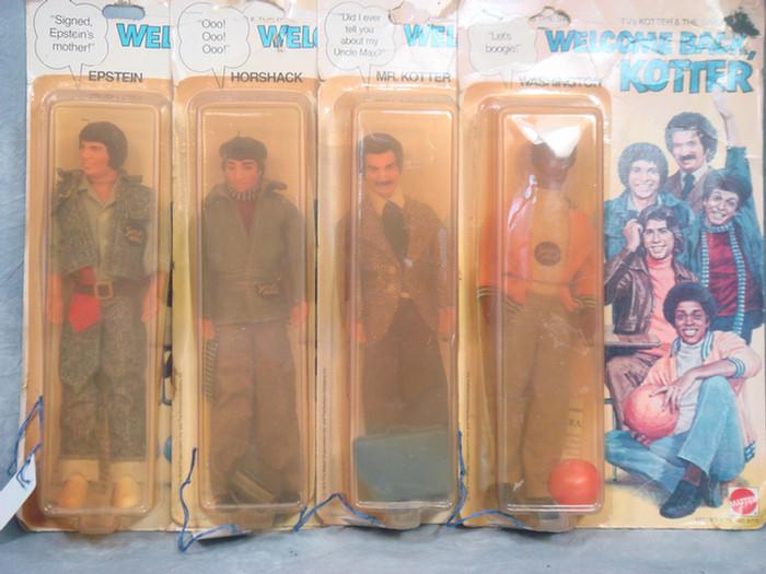 Appraisal: Welcome Back Kotter Action Figure Doll Set set of all