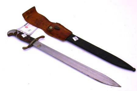 Appraisal: Argentine bolo Ricasso of blade is marked with the Argentine