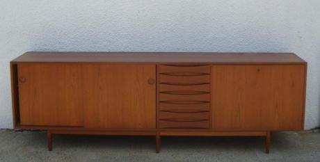 Appraisal: Danish Modern Server Midcentury From a Larchmont home Dimensions wide