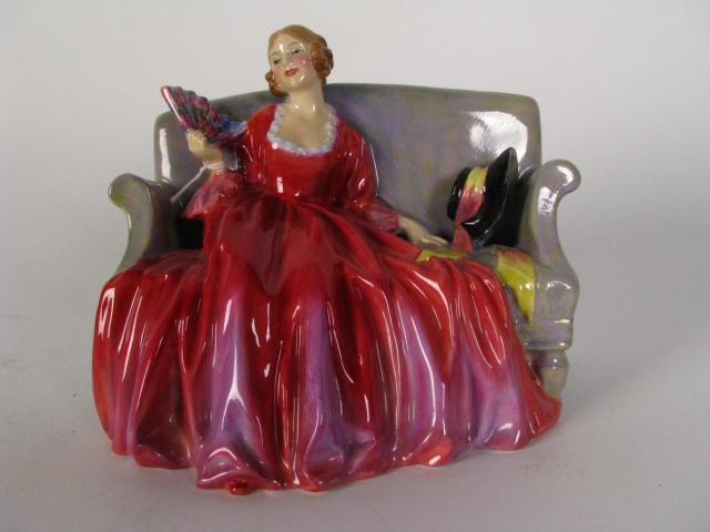 Appraisal: Royal Doulton porcelain figure Sweet Twenty depicting a seated woman