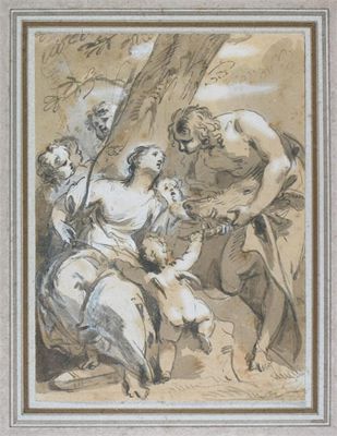 Appraisal: Attributed to Jacob de Wit Dutch - Atalanta and Meleager