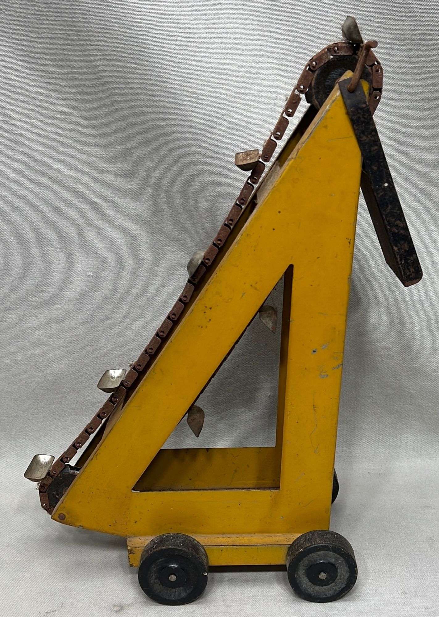 Appraisal: Structo pressed steel sand conveyer toymid th century appx overall