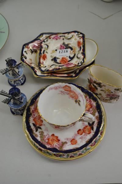 Appraisal: COLLECTION OF PORCELAIN INCL MASONS MANDALAY DELFT COALPORT ETC