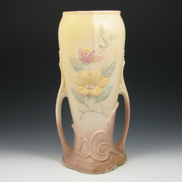 Appraisal: Hull Magnolia Matte - Floor Vase Magnolia Matte floor vase