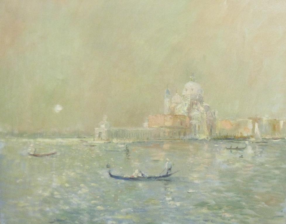 Appraisal: CHARLES MOZLEY - Venice oil on canvas x in x