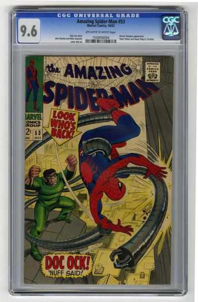 Appraisal: Amazing Spider-Man CGC Marvel Comics Stan Lee story with John