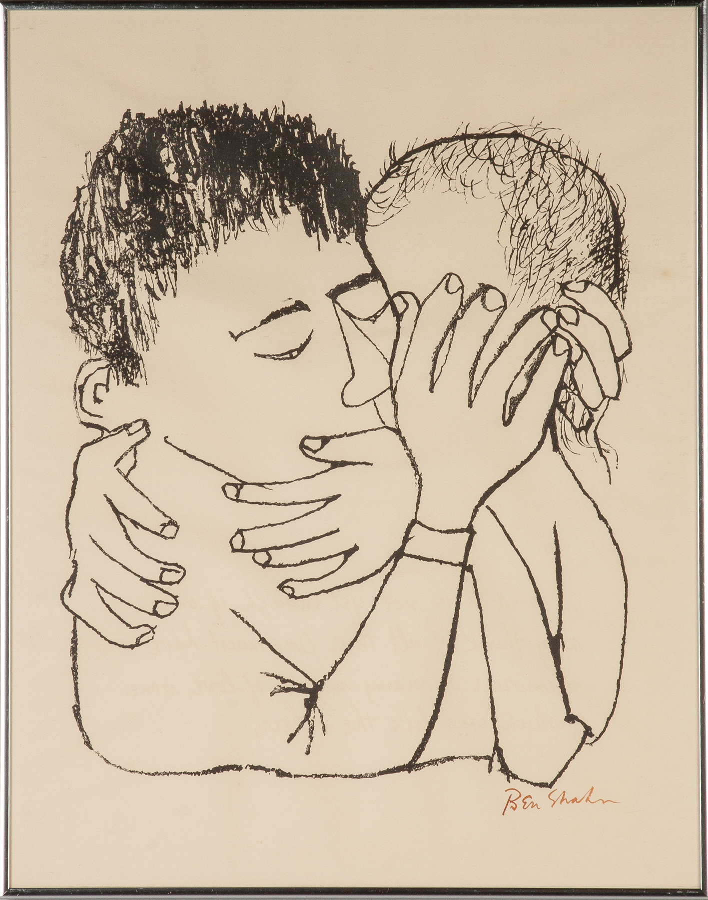 Appraisal: Two Ben Shahn American - Lithographs Memories of Many Nights