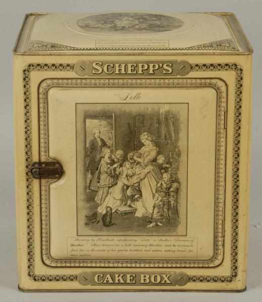 Appraisal: Schepp's Coconut Cake Box Display Bin Description Beautiful image of