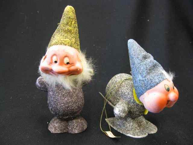 Appraisal: Figural Candy Containers of Dwarfs original tag Kurt Adler West