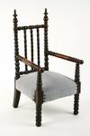 Appraisal: YOUTH CHAIR - Victorian period spool turned youth chair with