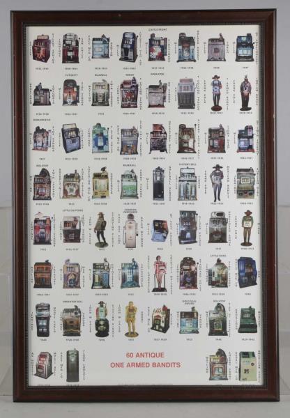 Appraisal: Lot Of Jukebox Slot Machine Prints Including - featuring an