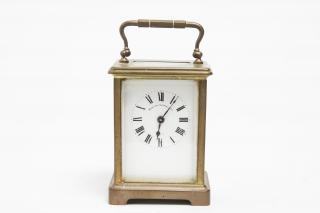 Appraisal: French Carriage Clock Antique by Bigelow Kennard Antique carriage clock