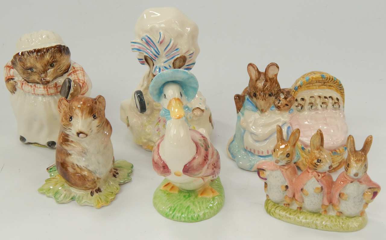 Appraisal: A collection of Beswick Beatrix Potter figures