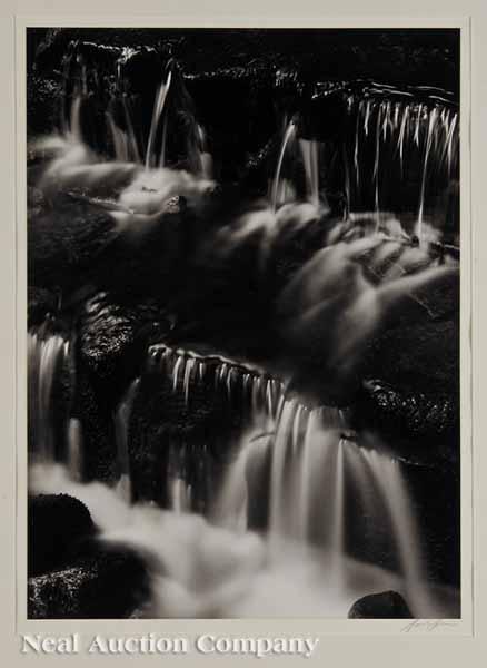 Appraisal: Ansel Adams American - Fern Spring Dusk Yosemite Valley ca