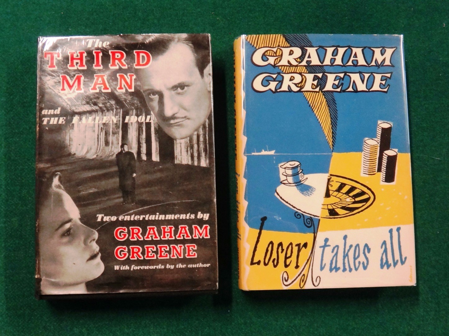 Appraisal: GREENE Graham The Third Man and the Fallen Idol First