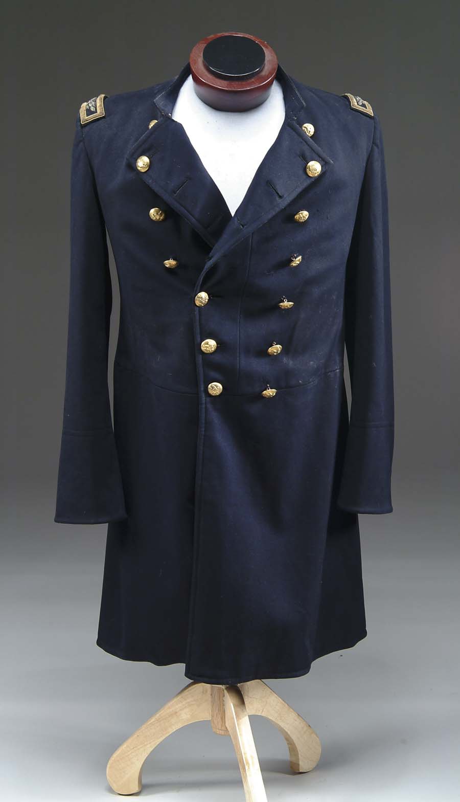 Appraisal: CIVIL WAR INDIAN WAR PERIOD COLONEL S UNIFORM FROCK COAT