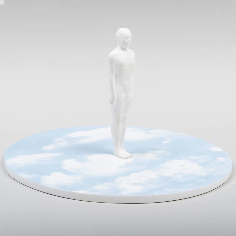 Appraisal: Wedgwood Porcelain Sculpture Sky Plateau II Designed by Glenys Barton