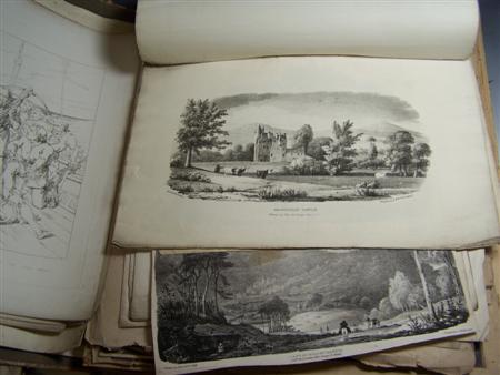 Appraisal: Engravings a large quantity mainly th century after David Scott