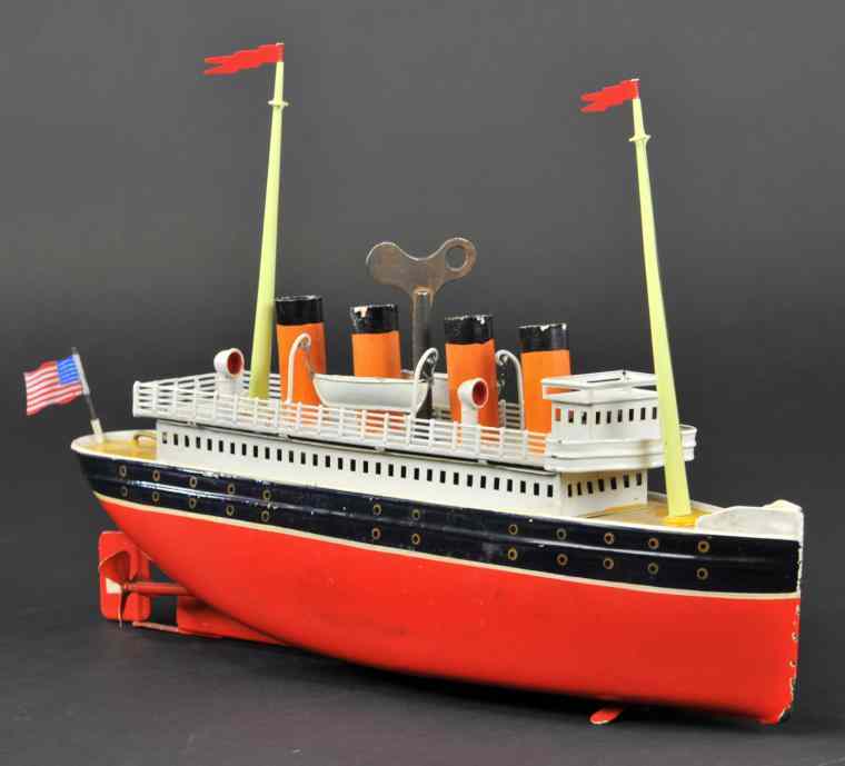 Appraisal: BING OCEAN LINER Germany circa - Series II example with