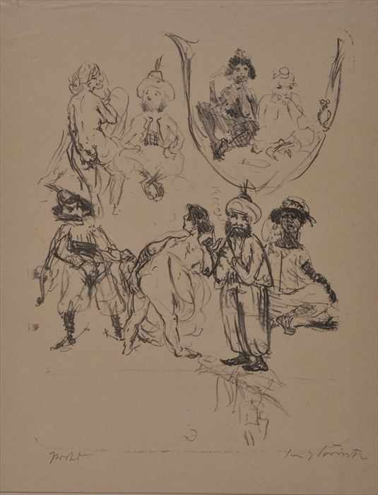 Appraisal: LOVIS CORINTH - ILLUSTRATIONS FOR A NIGHTS Lithographs x in