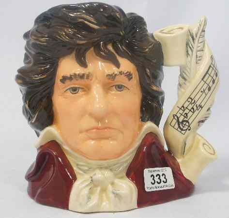 Appraisal: Royal Doulton Large Character Jug Beethoven D from the Composers