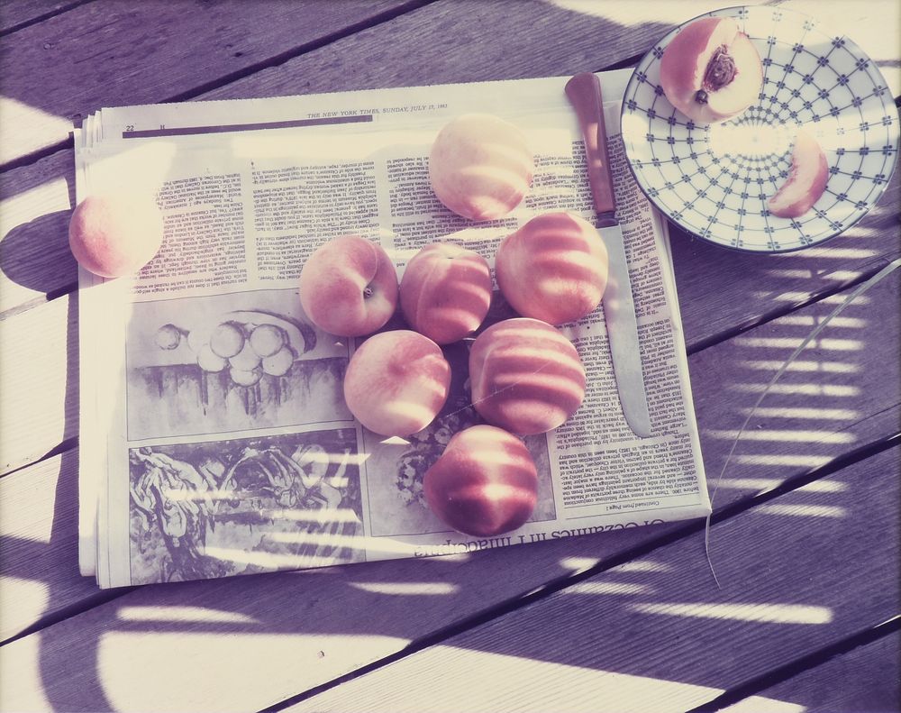 Appraisal: JOEL MEYEROWITZ American b A PHOTOGRAPH Still Life with New