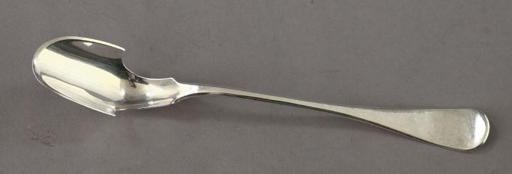 Appraisal: Rare Tiffany and Company Sterling Silver King William Cheese Scoop