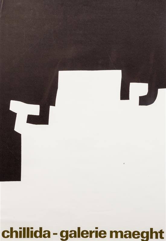 Appraisal: Sale Lot After Eduardo Chillida Spanish - Galerie Maeght lithographic