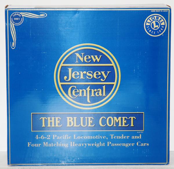 Appraisal: LIONEL BLUE COMET BOXED SET M BOX E-M LIONEL BLUE