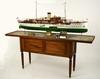 Appraisal: SHIP MODEL - Highly detailed scale model of Horace Dodge's