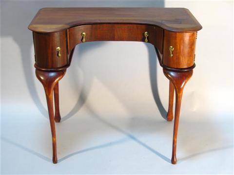 Appraisal: AESTHETIC MOVEMENT STYLE MAHOGANY DRESSING TABLE Early th century the