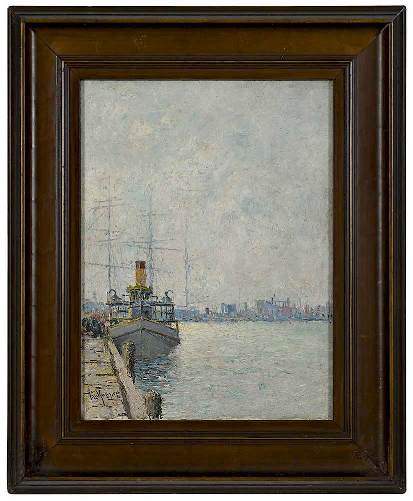 Appraisal: Paul Sawyier Ohio Kentucky New York - New York Harbor