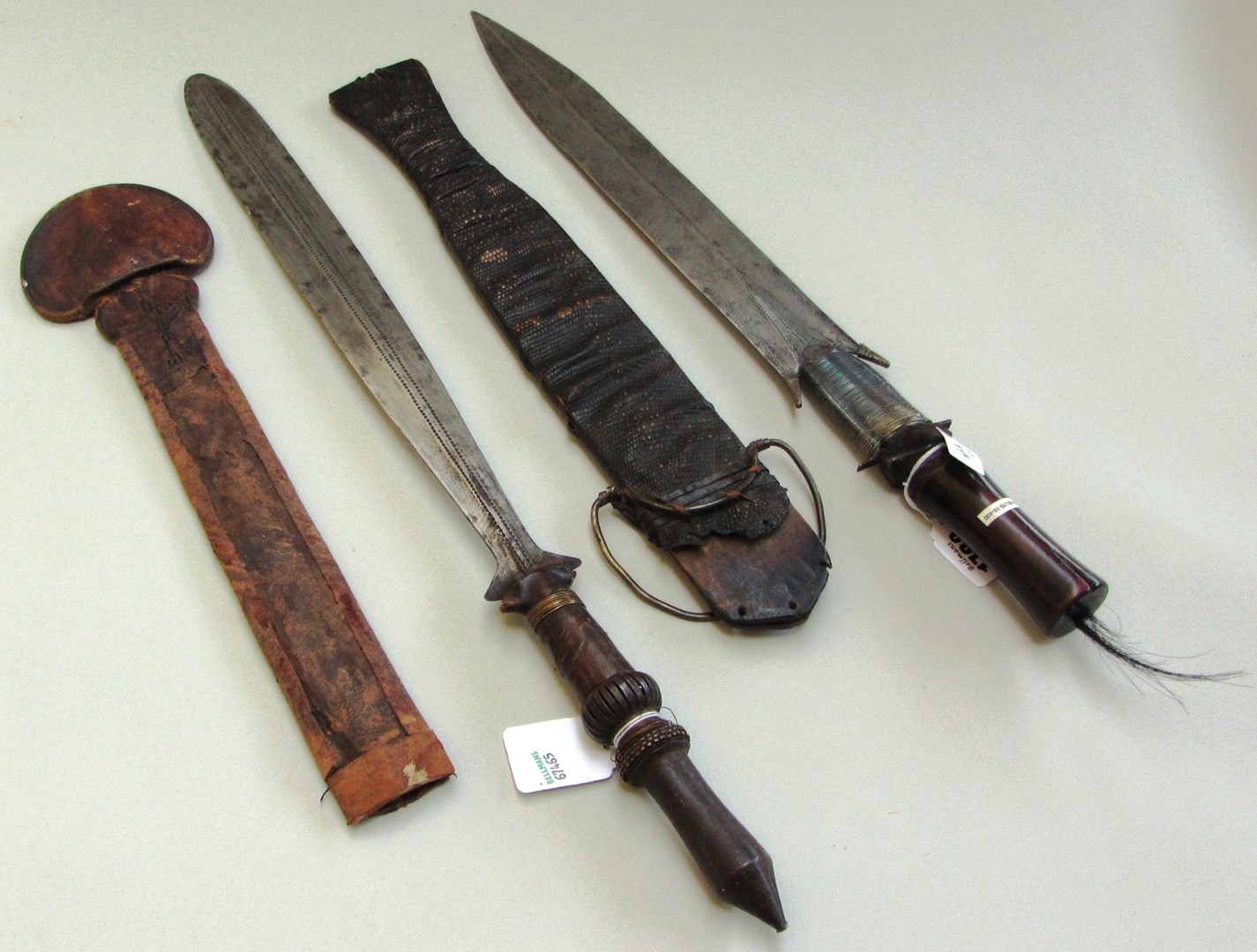 Appraisal: An African 'Fang' dagger late th century with double edged