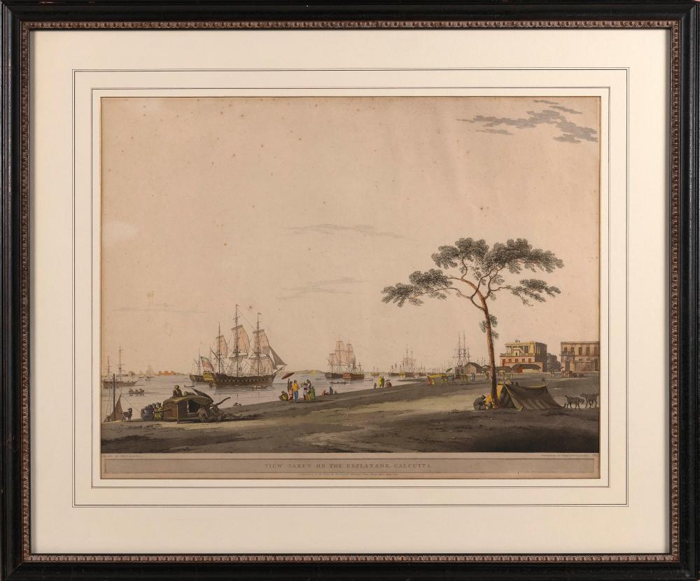 Appraisal: THOMAS DANIELL UNITED KINGDOM - VIEW TAKEN ON THE ESPLANADE