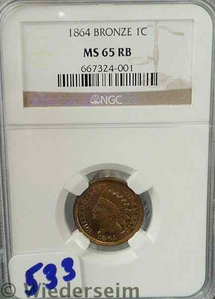 Appraisal: Indian Head Penny MS