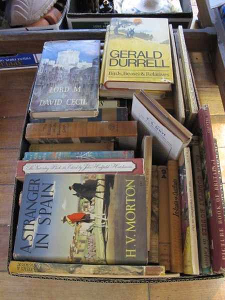 Appraisal: ONE BOX OF ASSORTED MID TH CENTURY BOOKS