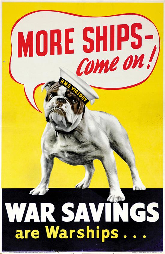 Appraisal: British World War II propaganda posters circa - TELLING A