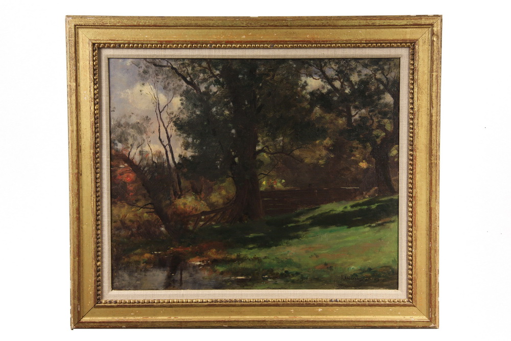 Appraisal: OOC - Summer Landscape by John Appleton Brown MA -