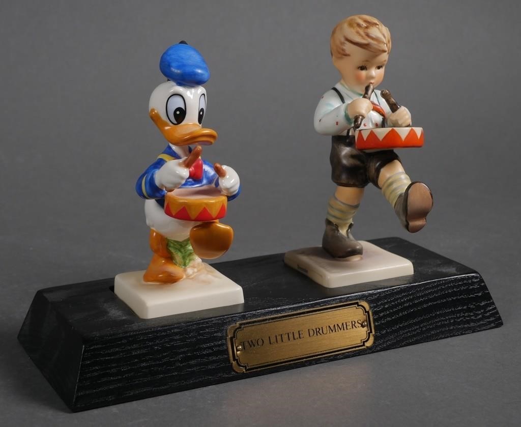 Appraisal: Disney Goebel Donald Duck and Little Drummer Hummel Limited edition