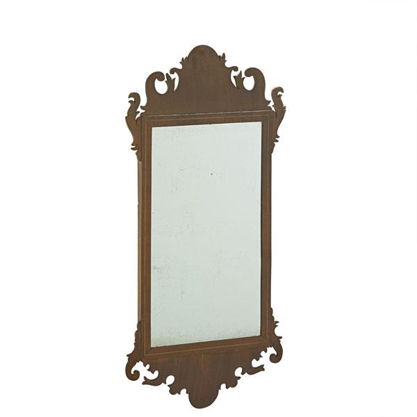 Appraisal: CHIPPENDALE STYLE MIRROR Condition Report