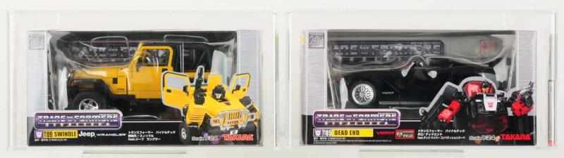 Appraisal: Lot of Takara Binaltech Transformers Includes Dead End AFA and