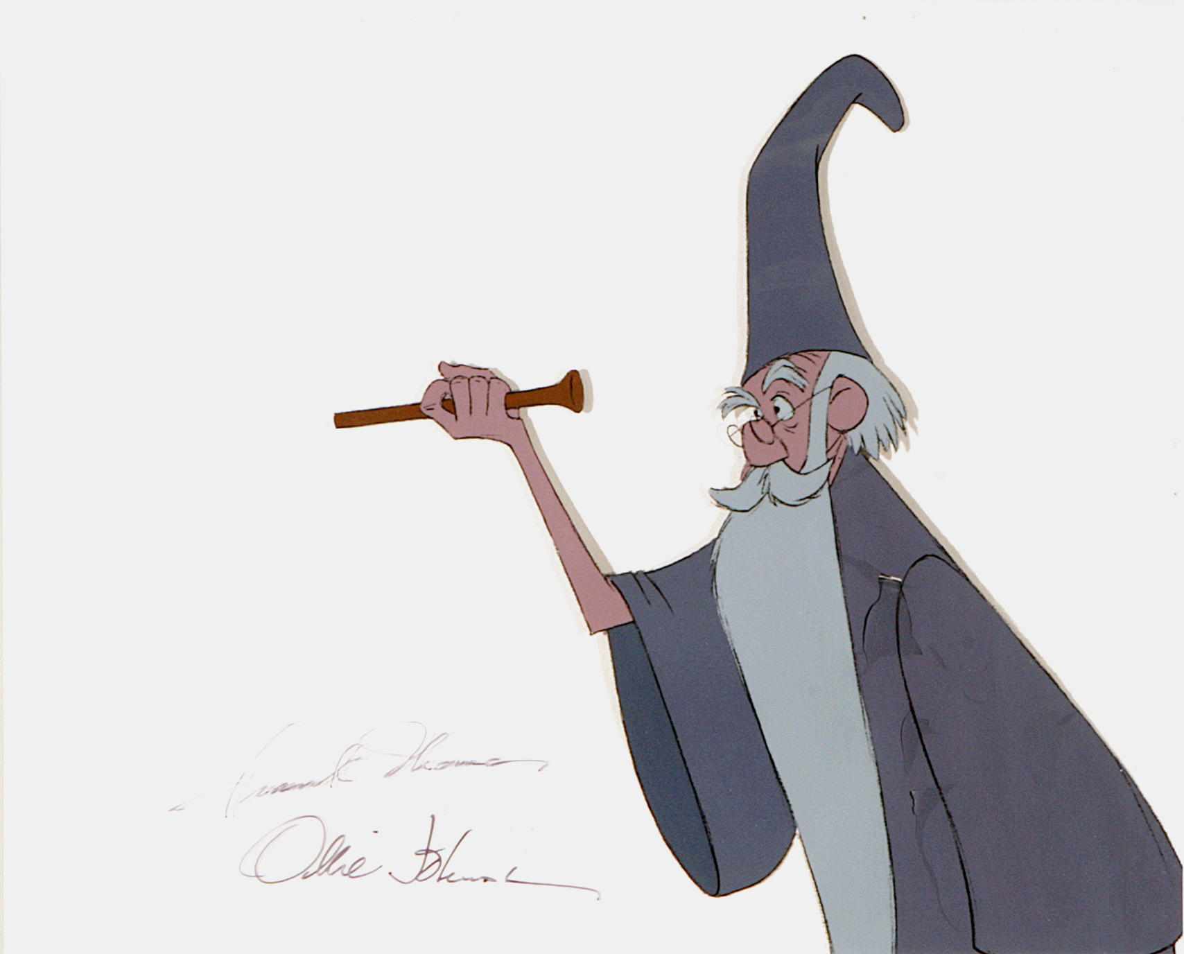 Appraisal: Animation Art A Walt Disney celluloid from The Sword in