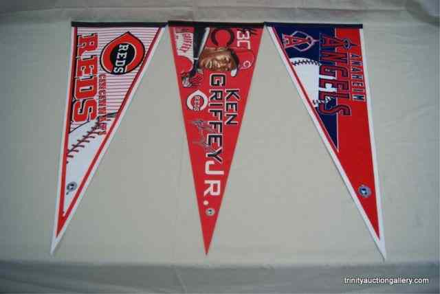 Appraisal: Major League Baseball Team Pennant CollectiblesThis is for Major League