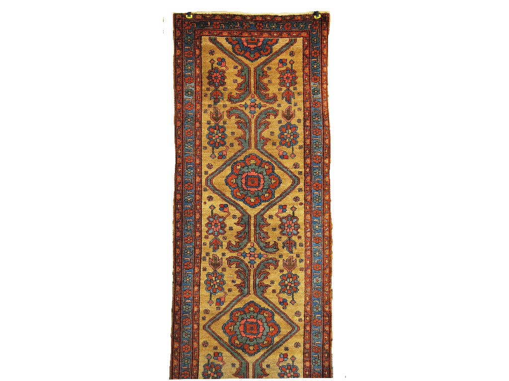 Appraisal: North West Persian Heriz runner