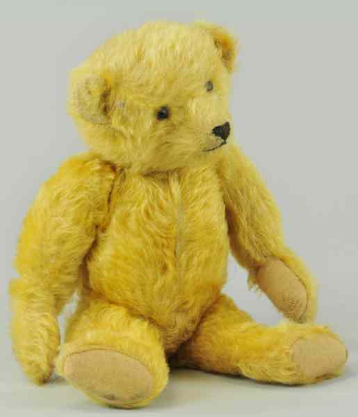 Appraisal: AMERICAN TEDDY BEAR Early 's jointed bear with original pads