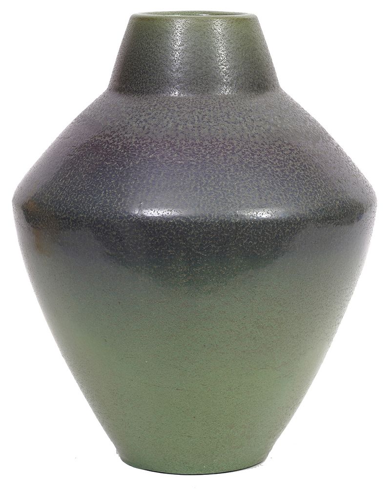 Appraisal: Van Briggle Vase in Matte Green Artus Van Briggle American